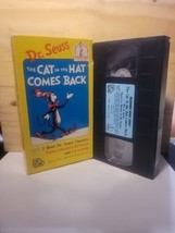 Dr. Suess The Cat in the Hat Comes Back (Random House, 1989, VHS) - £2.56 GBP