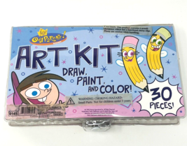 Rare Fairly Odd Parents Art Kit Timmy Cosmo Wanda - £39.95 GBP