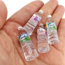 Mini botella de agua Mineral de simulación, modelo de resina, casa de muñecas - £14.85 GBP