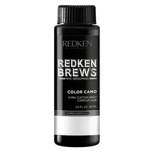 Redken Brews Color Camo Dark Natural 5 Minute Gray Camouflage 2oz - £12.12 GBP