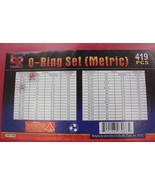 419 pc NBR Metric O-Ring Gasket Seal Assortment Kit Hydraulic Air AC  Or... - $21.78 CAD