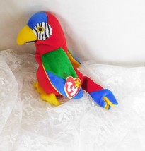 TY Beanie Baby Parrot &quot;Jabber&quot; with Tag Errors - $187.00