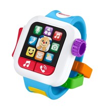 Fisher-Price Laugh &amp; Learn Time to Learn Smartwatch, early role-play toy with mu - £11.18 GBP