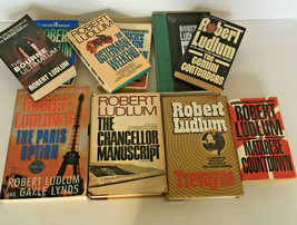 Robert Ludlum 10 book lot the osterman weekend the borne ultimatum  trevayne - £16.50 GBP