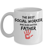 SOCIAL WORKER DAD Gift, Social Worker Dad Mug, Social Worker Gift, Funny... - €12,09 EUR