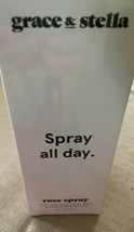 Grace &amp; Stella All Day Spray Hydrating Rose 8 Fl.Oz 240 Ml New - £8.69 GBP
