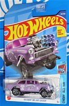 Hot Wheels Factory Set 2022 Chevy Bel Air Series &#39;55 Chevy Bel Air Gasser Purple - £7.93 GBP