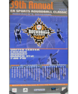 Vintage Lebron James 2003 EA Sports Roundball Classic Promo Poster 14x22... - $34.60
