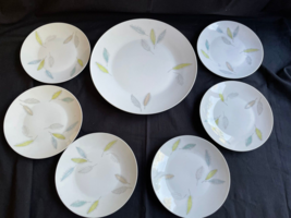 Vintage Rosenthal Raymond Loewy Form 2000 Bunte Blatter Torta Set 7 Pezzi - £126.57 GBP