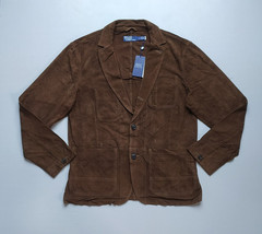 Polo Ralph Lauren Suede Blazer $998 Worldwide Shipping FTP-0106 - $10,283.11 MXN