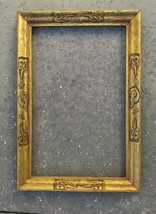 Taos Style incised and gilt Picture Frame 14 x 22 - £502.03 GBP