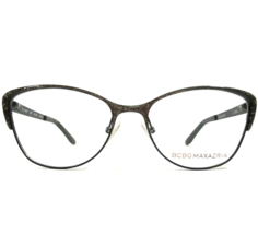 Bcbgmaxazria Eyeglasses Frames Fallon Emerald Black Gold Cat Eye 51-16-130 - £58.42 GBP