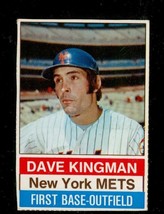 Vintage 1976 Baseball Card Hostess #15 Dave Kingman New York Mets 1B Hand Cut - £5.28 GBP