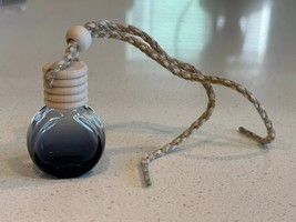 Car Air Freshener Diffuser Empty Smoke Gray Glass Perfume Bottles Pack O... - $245.02 MXN