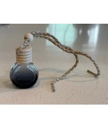 Car Air Freshener Diffuser Empty Smoke Gray Glass Perfume Bottles Pack O... - $245.02 MXN