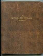HARCO COINMASTER ALBUM FRANKLIN HALVES 1948-1963 DELUXE FOLDER USED #21 ... - $15.95