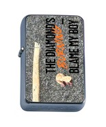 Diamonds Burning Baseball Design Oil Lighter - $20.24 CAD