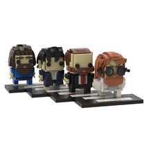 BuildMoc Brit-ish Rock Band Mumber 551 Pieces Building Toys Sets &amp; Packs - £36.05 GBP