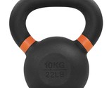 Yes4All Powder Coated Cast Iron Competition Kettlebell with Wide Handles... - $58.99