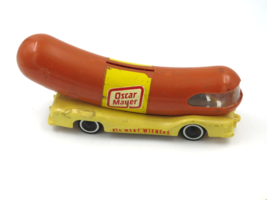 Vintage 1950s Oscar Meyer Weinermobile Toy Bank Wheels 10&quot; POOR CONDITION - $29.65