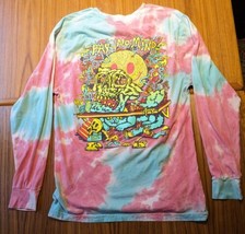 KILLER ACID Limited Edition PAY NO MIND Size M Long Sleeve Tie-Dyed Shirt - £14.68 GBP