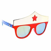WONDER WOMAN DC COMICS Girls 100%UV Shatter Resistant Costume Sunglasses... - $8.99