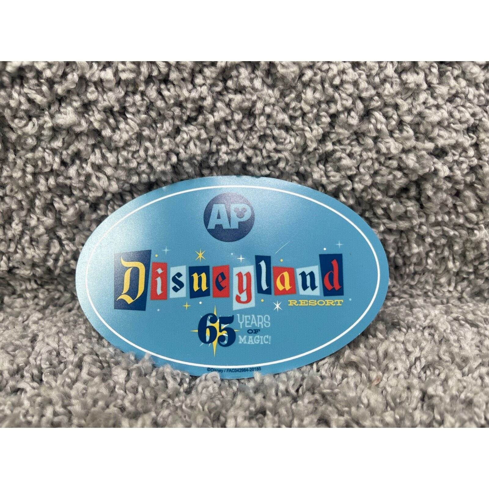 Disneyland Resort 65 Years of Magic Anniversary AP Annual Pass Holder Magnet - $13.22