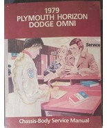 1979 Plymouth Horizen Dodge Omni Chassis Body Service Manual - £14.78 GBP