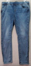 Torrid Lean Jeans Women Size 2 Blue Denim Cotton Super Soft Feel The Fit Pull On - £14.46 GBP