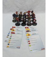 Lot Of (19) Wizkids Marvel DC Heroclix Commons Uncommons Wizkids - $14.85