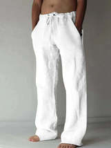 Men&#39;s Plus Size Drawstring Loose Fit Pants - $24.49