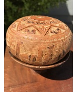 Ancient Peruvian Gourd &amp; Bowl - £35.44 GBP
