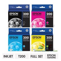 Epson 200 - T200120-BCS DURABrite Ultra Moderate-capacity Ink Cartridges Black a - £47.74 GBP