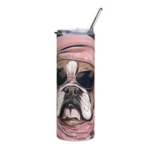 English Bulldog Stainless Steel Tumbler                                 ... - £23.76 GBP