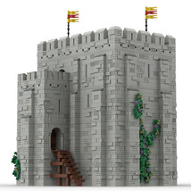 Norman Castle Modular Building Blocks Medieval Keep Castles MOC Bricks Toys Set - £356.10 GBP