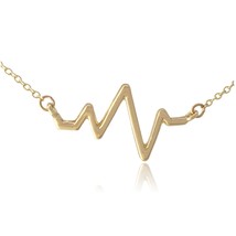 Heart Beat Pulse Pendant Necklace - £7.11 GBP+