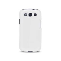 Samsung Galaxy S3 Slim Hard Glossy Case, Screen Protector - White, Cygnet  - $30.00