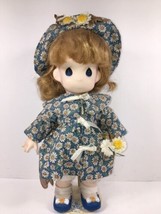 Precious Moments Doll Garden of Friends Daisy April #1458 Displayed Only - $32.37