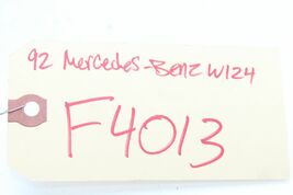 92 MERCEDES-BENZ W124 Hose Line Pipe F4013 image 12