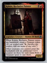 MTG Card Adventures in the Forgotten Realms #225 Kalain Reclusive Painte... - £0.78 GBP