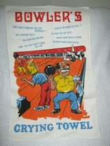 Bowler&#39;s Crying Towel Linen Tea Towel - $10.85