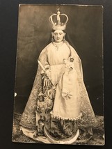 Ancient RPPC Mexican Postcard - &quot;The Queen&quot; - £2.80 GBP