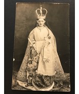 Ancient RPPC Mexican Postcard - &quot;The Queen&quot; - $65.34 MXN