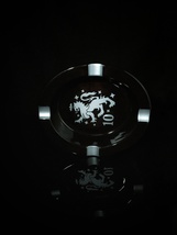 Drew Estate Liga Privada Black and Silver Ceramic Ashtray NIB image 9