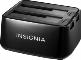 Insignia- 2-Bay HDD docking station - $91.99