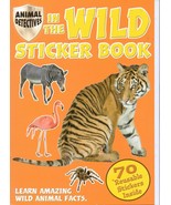 In the Wild Sticker Book (Animal Detectives) 70 Reusable Stickers Paperb... - £5.58 GBP