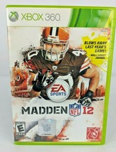 Madden NFL 12 (Microsoft Xbox 360, 2011) - £5.87 GBP