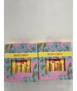 (2) Burt’s Bees Gift Set Beeswax Dragonfruit Lemon Strawberry Pineapple ... - $20.76 CAD