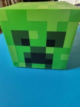 Minecraft Green Creeper Head Mood Night Light Room Decor Nightlight - $7.82