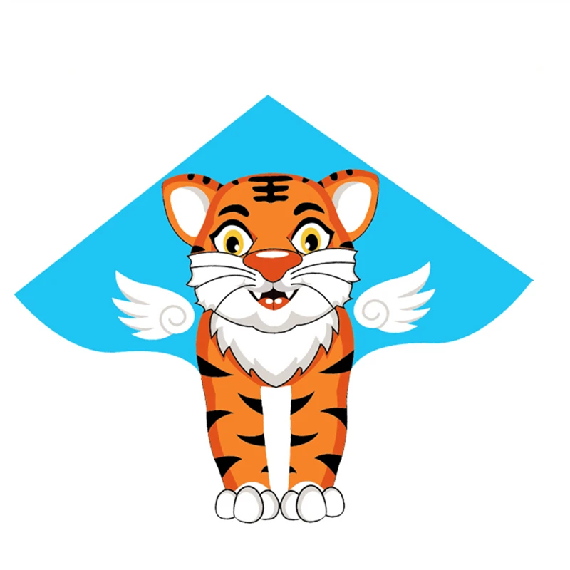 free shipping tiger kite flying toys for children kites factory nylon kite - £12.64 GBP+